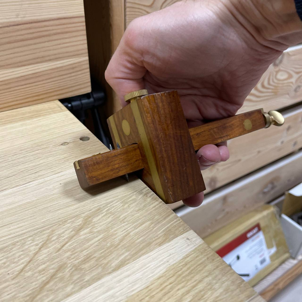 Новинка! Рейсмус столярный с двумя иглами Adjustable Mortice Marking Gauge 6'' 150 мм GARVIN SWW-9001