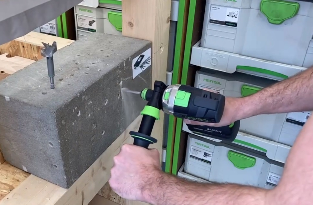 ХИТ! Аккумуляторная ударная дрель - шуруповёрт FESTOOL QUADRIVE TPC 18/4 I-Basic 575604