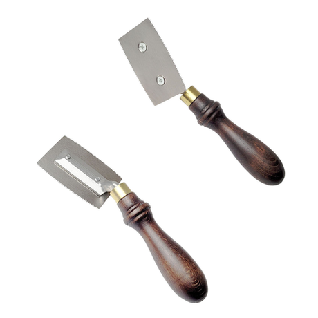 Новинка! Английская пила фанеровочная двусторонняя Crown 15tpi, Длина полотна 76 мм М00006042