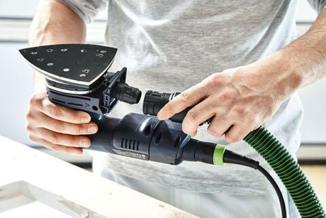 Аккумуляторная дельтавидная шлифовальная машинка FESTOOL DTSC 400 3,1 I-Plus с 2 аккумуляторами BP 18 Li 3,1 ERGO-I и быстрозарядным устройством TCL 6 систейнер SYS3 M 187 576365