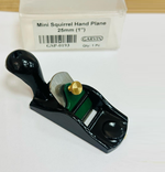Новинка! Рубанок металлический мини ладонный Mini Squirrel Hand Plane 85 мм, лезвие 25 мм GARVIN SSP-0193