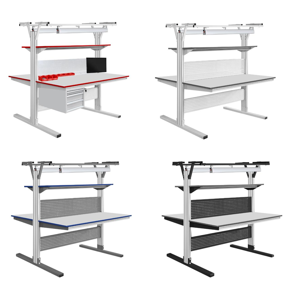 Новинка! Стол промышленный Gresson СПЗ-КП 2 х (1500 х 700) мм СПЗ-1500КП