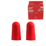 Новинка! Противошумные вкладыши 200 шт FOAM EAR PLUGS (БЕРУШИ) Milwaukee 4932480465