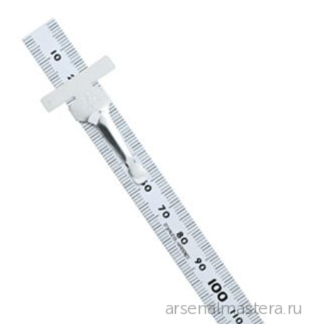 ХИТ! Линейка с точной гравированной шкалой с клипсой Shinwa 15 см 14249 М00011421