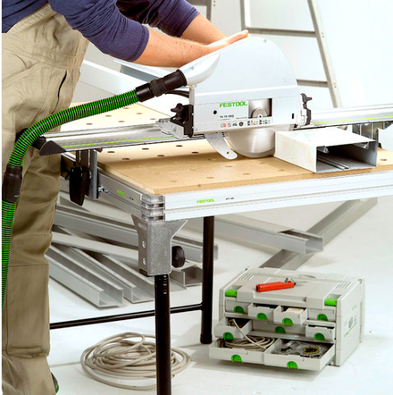 УСПЕЙТЕ КУПИТЬ! Пила погружная TS 75 EBQ-PLUS 1,6 кВт, пильный диск 210 х 2,4 х 30 мм, упор обратный FS-RSP в систейнере SYS3 M 437 FESTOOL 576110