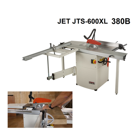 ОСЕННИЕ СКИДКИ! Циркулярная пила JET JTS-600XL 2,5 кВт 380 В, каретка профессиональная 1600 мм, диск 250 мм 10000070XLT