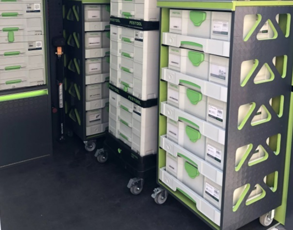 ХИТ! Комплект выдвижных полок 5 шт FESTOOL SYS-AZ-Set 500767