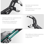 Новинка! Переставные клещи KRAFTOOL Kayman 400 мм, с быстрой регулировкой 22353-40