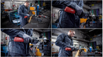 Новинка! Прямошлифовальная машина электрическая (сетевая) FLEX DGE 8-32 0,8 кВт, 6 скоростей, макс. D шлиф. круга 50 мм 522279