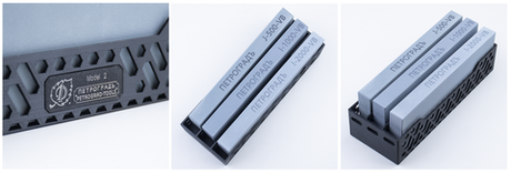 ХИТ! Набор заточной ПЕТРОГРАДЪ N1 для столярных инструментов 200 х 70 х 20 мм 3 камня 500, 1000, 2000 грит в коробке М00014093