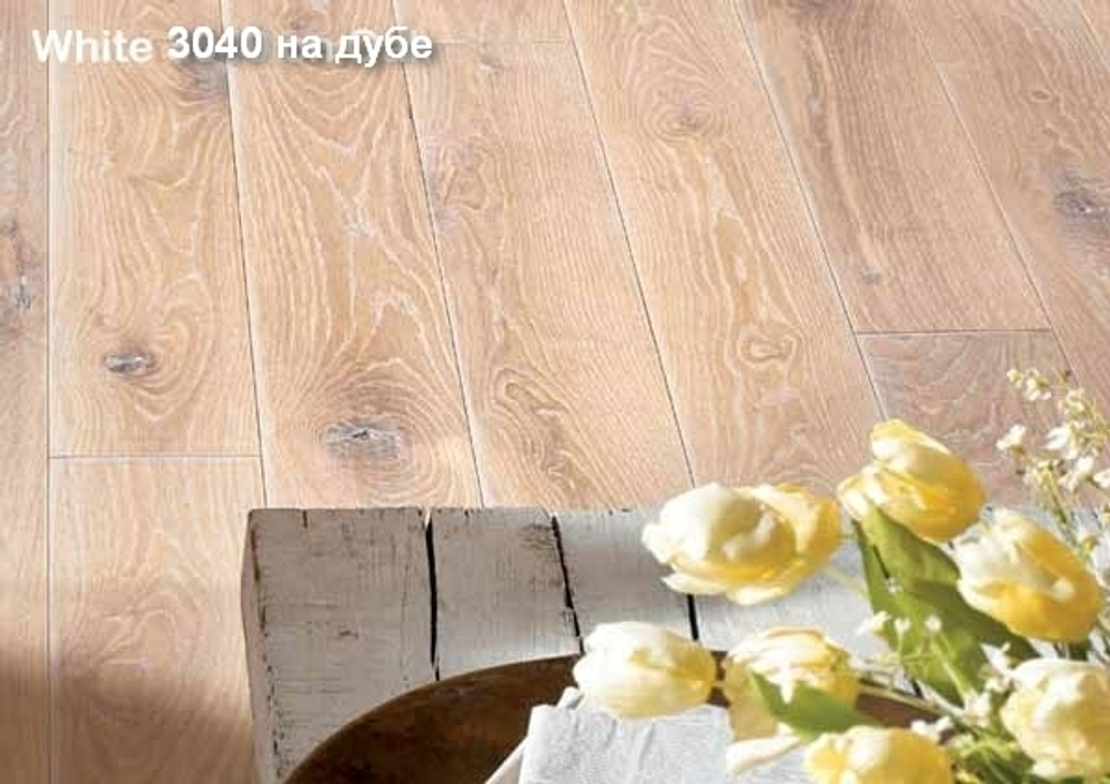 Новинка! Цветное масло с твердым воском 3040 Белое 0,22 л Hartwachs-Ol Farbig слабо пигментированное для внутренних работ Osmo 10300029_2