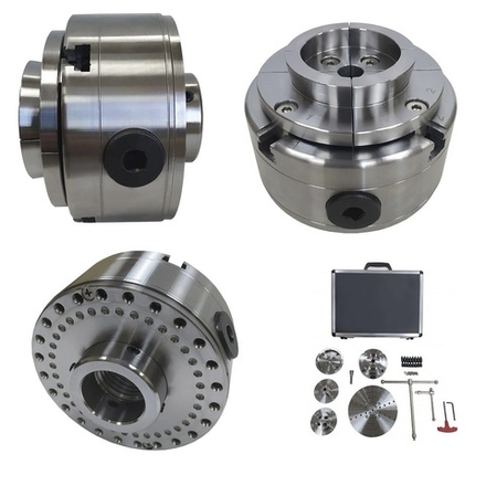 АКЦИЯ ФЕВРАЛЬ 2026! Четырехкулачковый патрон токарный LC115A D115 мм M33 х 3,5 в кейсе BELMASH RA092A