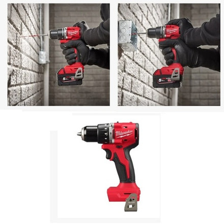 АКЦИЯ RED STRIKE -23% ХИТ! КОМПЛЕКТ аккумуляторный M18 BLCPP2B-402C Дрель - шуруповерт BLDDRC-0C, Винтовёрт BLIDRC-0, 2 шт Аккумулятор B4 4.0 Ач , Зарядное устройство M12-18C в кейсе MILWAUKEE 4933492836