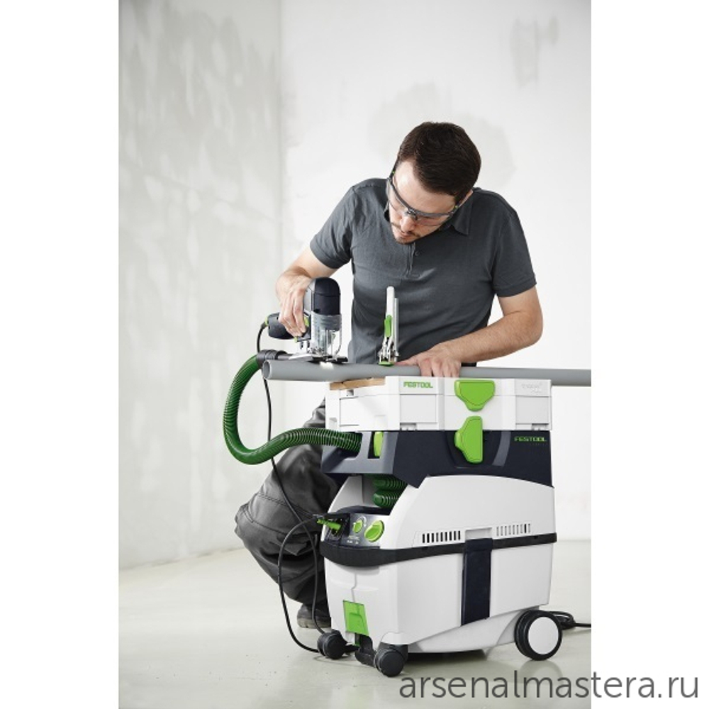 Контейнер с многофункциональной крышкой (мобильный верстак) FESTOOL Систейнер SYS-MFT 500076
