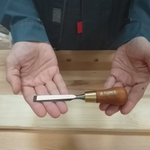 ЦЕНЫ НИЖЕ ХИТ! Стамеска зачистная короткая с ручкой 12 мм WOOD LINE PLUS Narex 811062