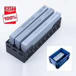 ХИТ! Набор заточной ПЕТРОГРАДЪ N1 для столярных инструментов 200 х 70 х 20 мм 3 камня 500, 1000, 2000 грит в коробке М00014093