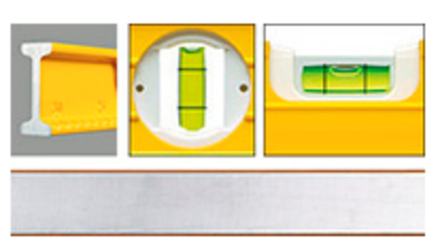 Уровень строительный литой STABILA тип 82S 80см 1 вертикальный, 1 горизонтальный 02596