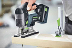 Аккумуляторный маятниковый лобзик с ручкой - скобой FESTOOL CARVEX PSBC 420 HPC 4,0 EBI-Plus (быстрозарядное устройство TCL 6, аккумулятор BP 18 Li 4,0 HPC-ASI) 576532