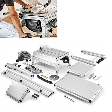 Пила дисковая монтажная PRECISIO FESTOOL CS 50 EB-Set с подвижным столом 574772