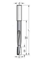 Фреза для выборки глубоких пазов под замки 19 x 25 x 120 x 170 x 12 WPW DT19002