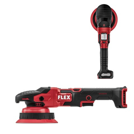 Аккумуляторная эксцентриковая полировальная машина с принудительным ходом XCE 8 150 18-EC C, диск 150 18 В FLEX 532646
