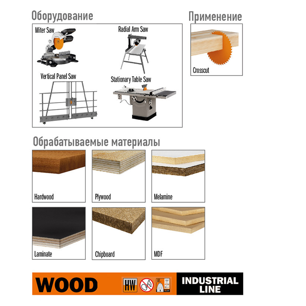 Новинка! Диск пильный по ЛДСП CMT 160 х 20 х 2,2 / 1,6 10 гр. TCG Z 48 281.160.48H