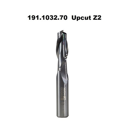 Фреза спиральная 10 х 70 / 32 х 10 монолитная твердосплавная Upcut Z2 Woodwork 191.1032.70