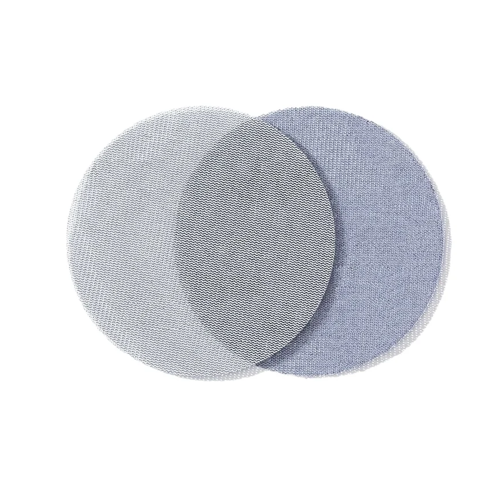 Новинка! Шлифовальные круги 50 шт Sunmight SUN NET Ceramic X713T 150 мм P120, на липучке, сетка 35108-50