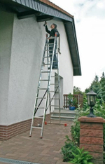 Двухсекционная универсальная лестница KRAUSE MONTO DUBILO 2 х 9 129475