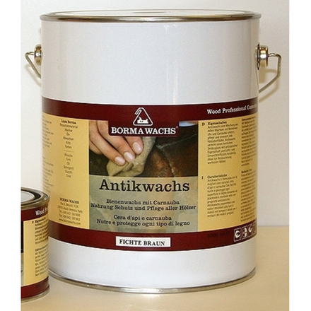 Воск античный Antik Wax 5 л прозрачный для внутренних работ Borma 3450