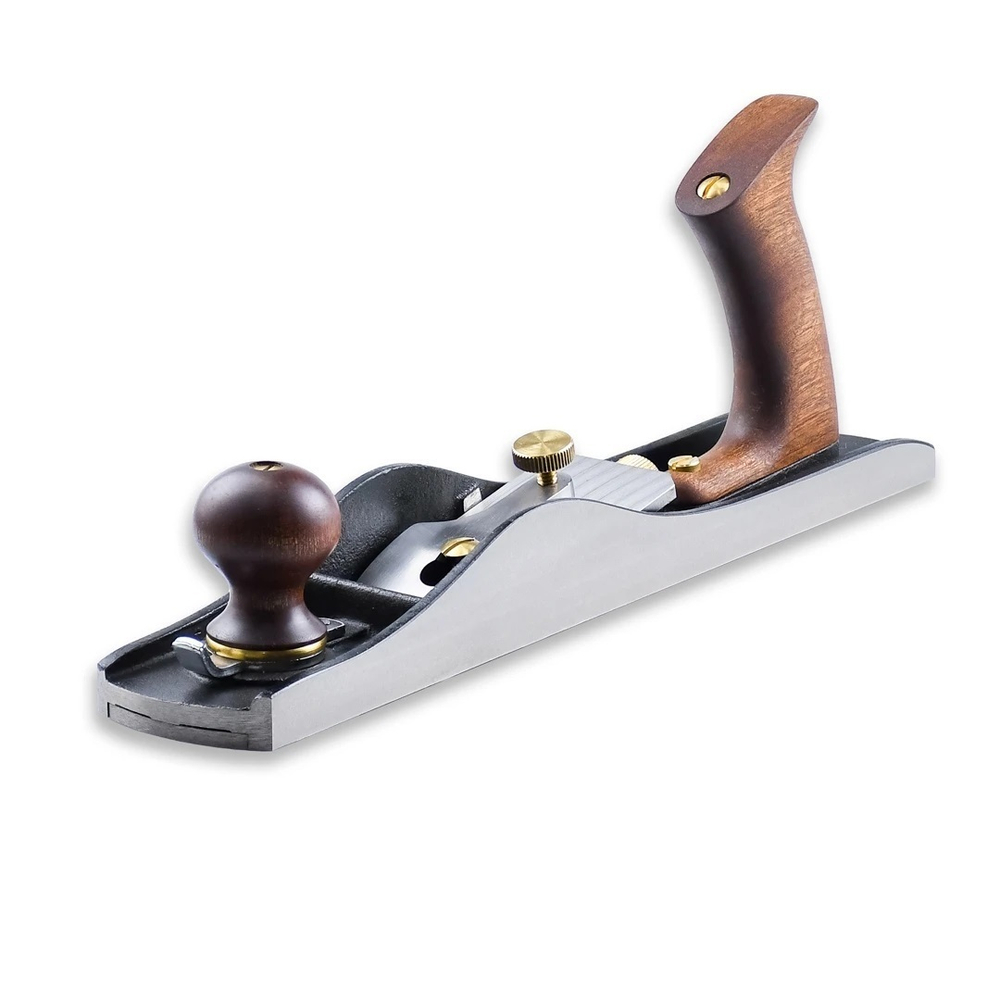 ЛУЧШАЯ ЦЕНА ХИТ! Рубанок торцовочный N 62 Low Angle Jack Plane сталь, ширина ножа 50 мм. длина подошвы 350 мм GOLDRATIO М00023175