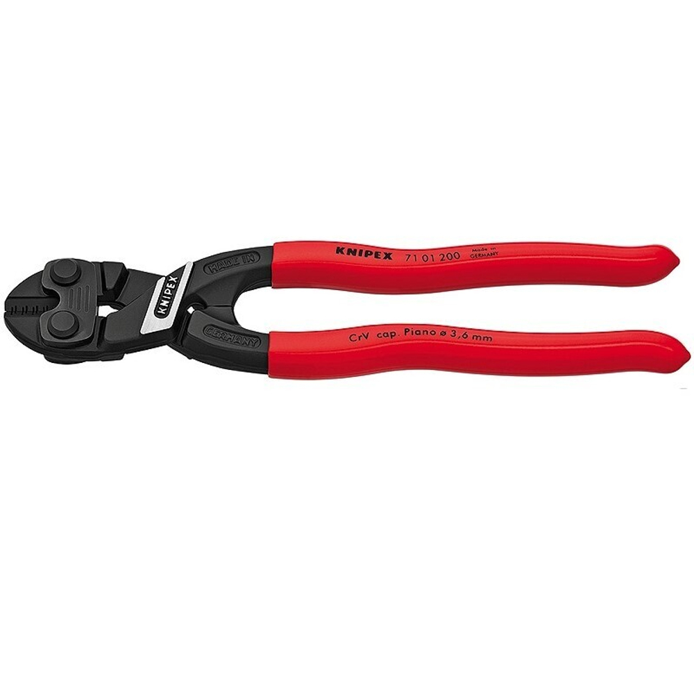 Болторез компактный 200 мм Cobolt CoBolt обливные ручки, SB KNIPEX KN-7101200SB