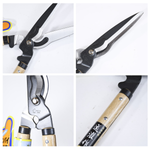 Новинка! Японские Ножницы садовые для живой изгороди и художественной стрижки деревьев Dokan усиленные, 180 мм / 680 мм М00021085