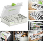 Органайзер-систейнер 3 Festool SYS3 ORG M 89 22 x ESB 204853