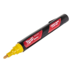 ХИТ! Маркер строительный желтый 1 шт на основе жидкой краски INKZALL Yellow-LP Milwaukee 48223721