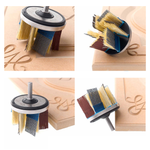 Новинка! Набор для шлифовки DE-TERO МДФ Углы и 3D фрезеровки 325437