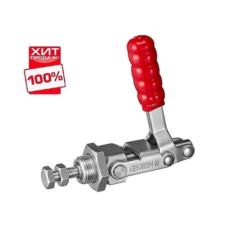 ХИТ! Прижим шатунный с вертикальной ручкой усилие до 136 кг Woodwork GH-36204M