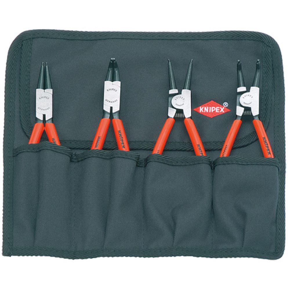 Набор щипцов 4 шт для внутренних и внешних стопорных колец KNIPEX KN-001956