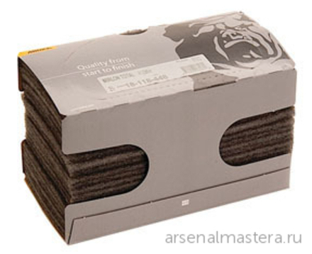 Комплект 25 шт Шлифовальный войлок синтетический Mirka MIRLON TOTAL 115 x 230 мм XF 800 Черный 8111202581