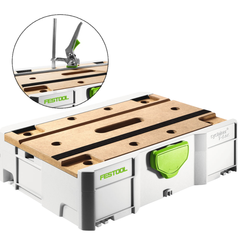 Контейнер с многофункциональной крышкой (мобильный верстак) FESTOOL Систейнер SYS-MFT 500076