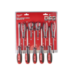 Новинка! Набор магнитных отверток 10 шт Milwaukee трехгранная рукоятка SL 3/SL 5.5/2xSL 6.5/SL 6.5/SL 8/PZ1/PZ2/PH1/2xPH2 4932471808