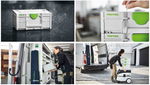 Новинка! Систейнер Festool SYS3 M 187 396 х 296 х 187 мм, без секций. Хранение, перевозка электроинструмента, оснастки и расходных материалов 204842