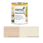 ХИТ! Цветное масло для древесины Osmo 3172 Шелк 0,125 л Dekorwachs Intensive Tone для внутренних работ Osmo-3172-0.125 10100375