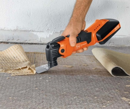 Инструмент универсальный аккумуляторный 18 В MultiMaster AMM 500 Plus TOP с Аккумулятором 3 Ач, Зарядным устройством ALG 80 , Принадлежностями в кейсе 7 129 33 61 00 0 Fein 71293361000