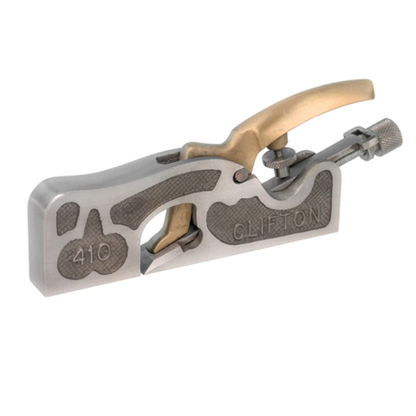 Новинка! Рубанок - зензубель Clifton N 410 Shoulder Rebate Plane, 138 мм / 18 мм М00009174