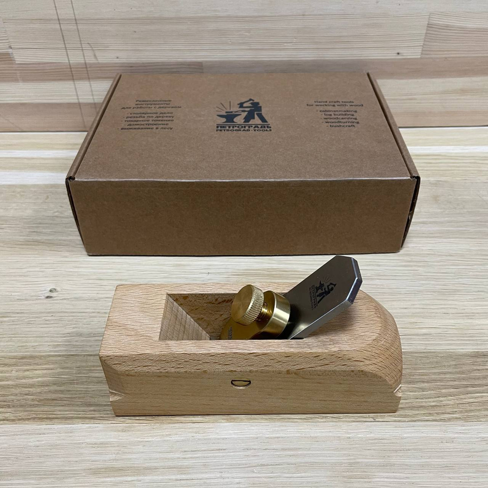 Новинка! Рубанок деревянный 150 мм / 30 мм Block Plane Петроградъ М00024150