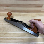 ХИТ! Рубанок N 5 Low Angle торцовочный прижим нержавеющая сталь 345 мм лезвие 50 мм T10 Luban М00022432