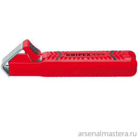 Стриппер 130 мм для круглого кабеля, 4 - 16 мм, 16 20 16 SB KNIPEX KN-162016SB