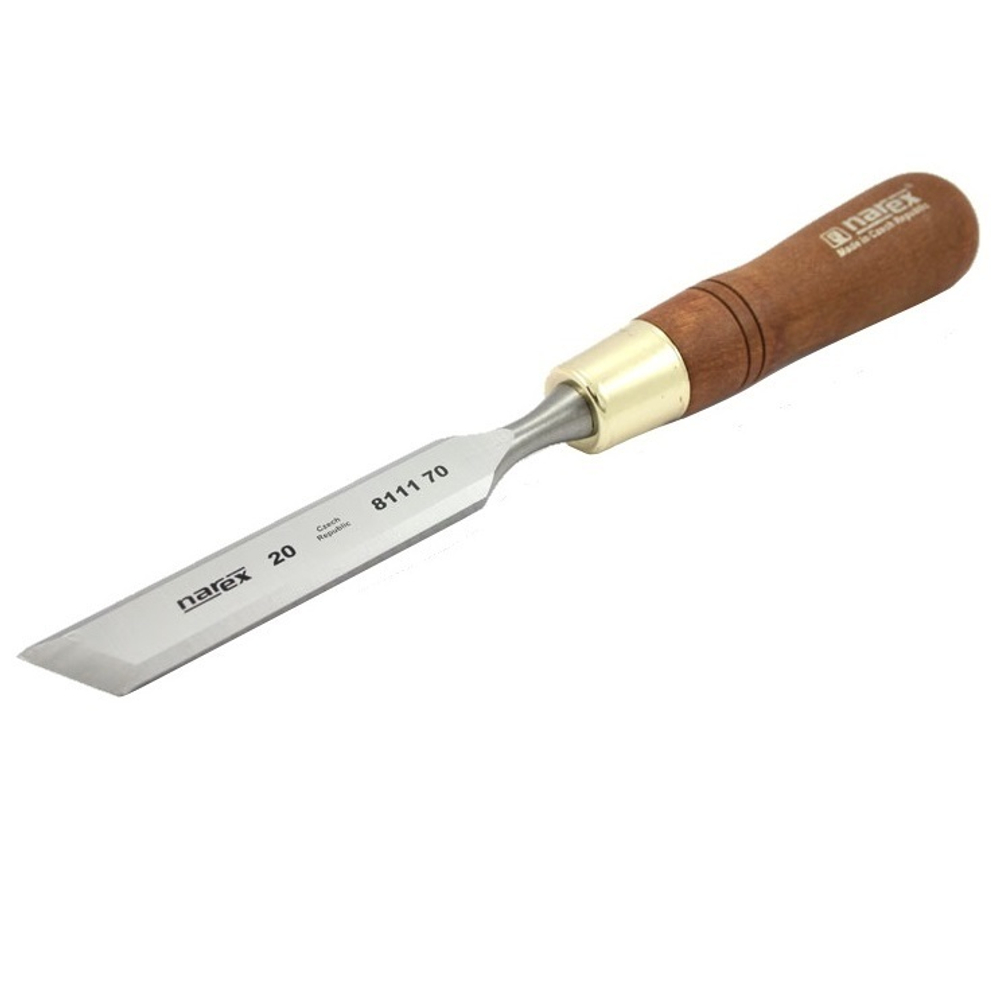ХИТ! Стамеска косая левая с ручкой 20 мм Wood Line Plus Narex 811170