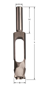Сверло - пробочник SP 15/27 x 140 Z4 d15 S13 RH CMT 529.150.31